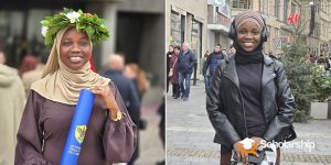 This Girl earned masters degree in Mathematical Engineering abroad, commemorates her 13 years academic journey