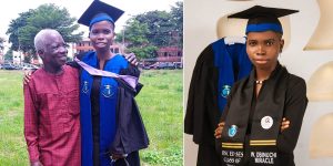 This girl graduated with a first-class bachelors degree in Sports science, fulfills her daddy’s dream